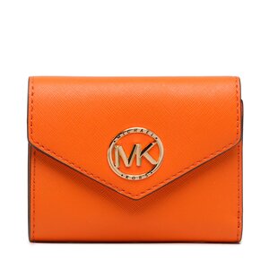 Portafoglio piccolo da donna MICHAEL Michael Kors - Greenwich 34S1GNME6L Apricot