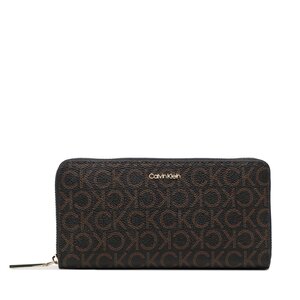 Image of Große Damen Geldbörse Calvin Klein - Ck Must Z/A Wallet Lg Mono K60K610295 0HD