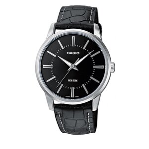 Image of Uhr Casio - MTP-1303PL-1AVEG Black/Silver
