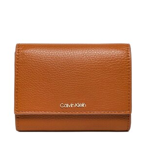 Portafoglio grande da donna Calvin Klein - Must Plus Trifold Wallet Md K60K610490 HJJ