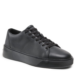 Image of Sneakers Calvin Klein - Low Lace Up Lth Mono HM0HM01236 Triple Black 0GJ