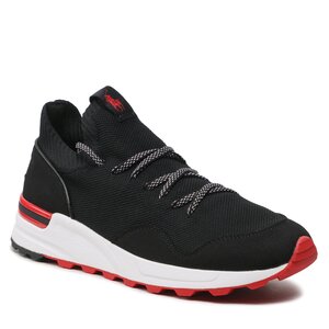 Tênis Casual Confotável Masculino Polo - Trkstr 200II 809878026001 Blk/Red