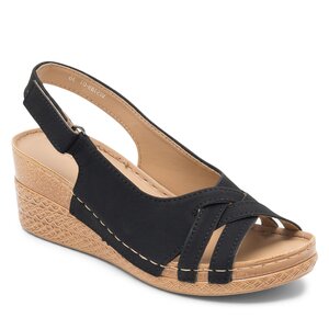 Image of Sandalen Clara Barson - JAIMI WS189-01 Schwarz