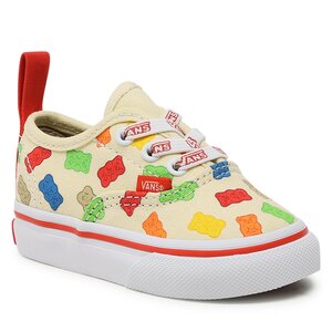 Image of Sneakers aus Stoff Vans - Authentic Elastic VN0A4BUYYF91 Haribo White/Red