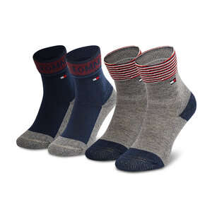 Image of 2er-Set hohe Kindersocken Tommy Hilfiger - 701210508 Tommy Original 001
