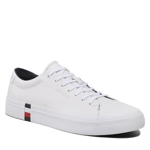 Sneakers Dresses Tommy Hilfiger - Modern Vulc Corporate Leather FM0FM04351 White YBR