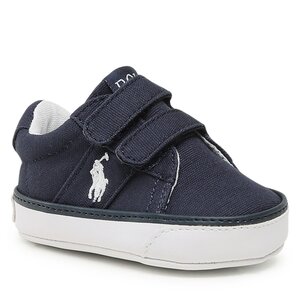 Sneakers Polo Ralph Lauren - Theron V Ps Layette RL100720 White Smooth/Navy w/ Navy PP