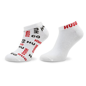 Image of Niedrige Herrensocken Hugo - 50491224 White 100