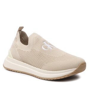 Sneakers Calvin Klein Jeans - Low Cut Easy-On Sneaker V3X9-80587-0702 M Beige 500