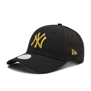 Image of Cap New Era - New York Yankees Metallic Logo 9Forty 60222537 Schwarz