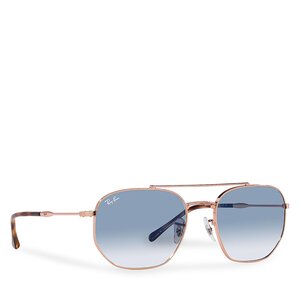 Orologi fino a 45 Ray-Ban - 0RB3707 92023F Rose Gold/Clear Gradient Blue