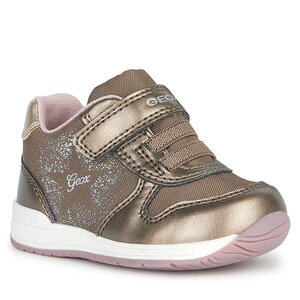 Scarpe basse Geox - B Rishon Girl B360LA 0FUNF C5M2X Dk Beige/Gold