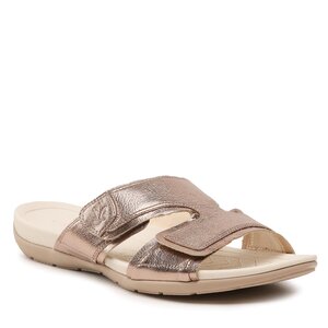 Image of Pantoletten Caprice - 9-27107-20 Taupe Metallic 341