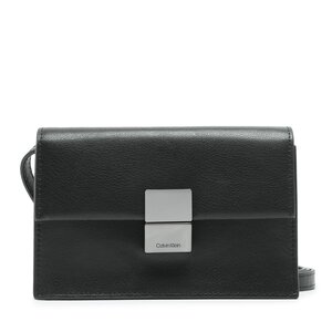 Borsellino Calvin Klein - Iconic Hardware Leather Xbody S K50K510317 BAX