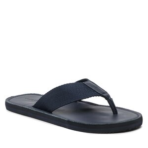 Infradito Tommy kkert Hilfiger - Leather Beach Sandal FM0FM04548 Desert Sky DW5