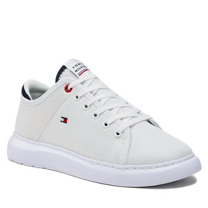 Sneakers Dresses Tommy Hilfiger - Lightweight Textile Cupsole FM0FM04426 White YBS