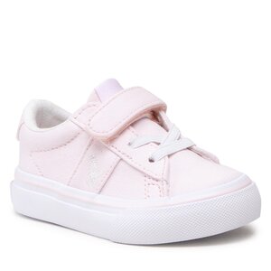 Scarpe sportive Polo Ralph Lauren - Sayer Ps RF104058 Pale Pink Recycled Canvas w/ White PP