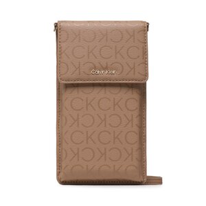 Calvin Klein Jeans Giacca in tessuto ecologico beige - Ck Must Phone Pouch Epi Mono K60K610659 0HE