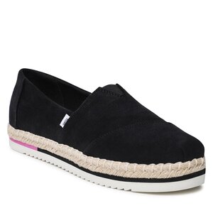 Image of Espadrilles Toms - Alpargata Platform Rope 10017831 Black