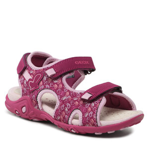 Image of Sandalen Geox - J Sandal Whinberry G J35GRD0CE15CP8E8 D Dk Raspberry/Pink