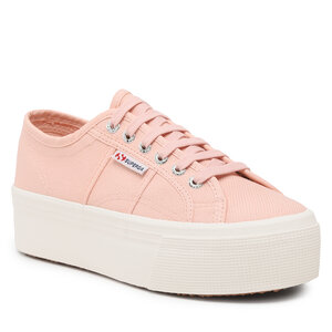 Image of Sneakers aus Stoff Superga - 2790 Platform S9111LW Pink Blush/Favorio AKG