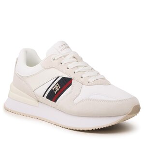 Sneakers Tommy Hilfiger - Corp Webbing Runner FW0FW07466 White YBS