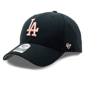 Image of Cap 47 Brand - MLB Los Angeles Dodgers Coastal Floral Under &#039;47 MVP B-CFLMU12GWP-BK Black