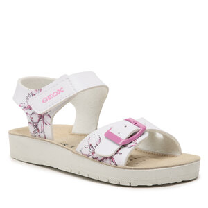 Image of Sandalen Geox - J Sandal Costarei Gi J15EAB000QDC0563 S White/Fuchsia