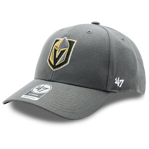 Image of Cap 47 Brand - NHL Vegas Golden Knights Ballpark Snap &#039;47 MVP H-BLPMS31WBP-CC Charcoal