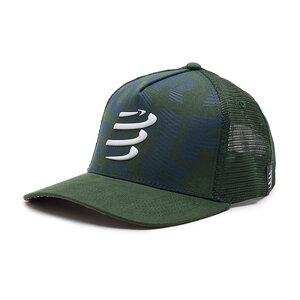 Image of Cap Compressport - CU00008B Rf Green/Navy Peo 625