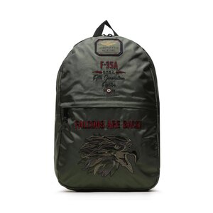 Image of Rucksack Aeronautica Militare - 231BO1089CT3050 Verde Militare 07253