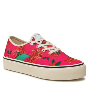 Image of Sneakers aus Stoff Pinko - Janine 100898 A0R0 Mult.Fuxia/Verde YS2
