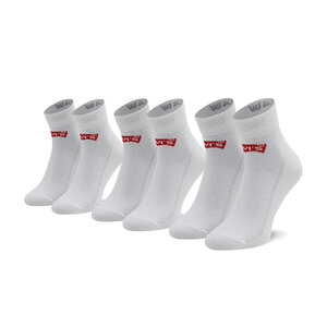 3 Pairs of Unisex High Socks LEVI'S® - 903051-001 White
