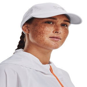Image of Cap Under Armour - Women's UA Blitzing Adj 1376705-100 White//Halogray