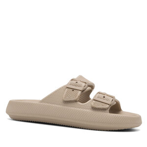 Image of Pantoletten Bassano - DUAL STRAP SLIPPER Beżowy