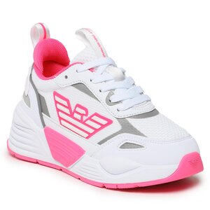 Image of Sneakers EA7 Emporio Armani - XSX108 XOT47 S395 Opt Wht/Knocko.Pink