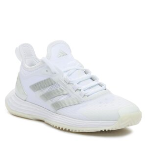 Scarpe adidas - adizero Ubersonic 4.1 Tennis Shoes ID1566 Ftwwht/Silvmt/Greone