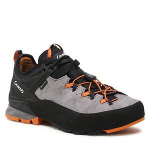 Adidas Cross Em Up 5 Boys 11-7 Wide-Width Basketball Shoe High - Rock Dfs Gtx 722 GORE-TEX Grey/Orange 186