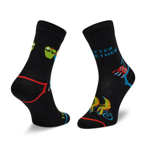 

Високі дитячі шкарпеткиHappy Socks, Чорний
