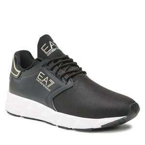 Sneakers Ea7 Emporio Armani panelled lace-up sneakers - X8X123 XK300 R347 Black/Gold/White