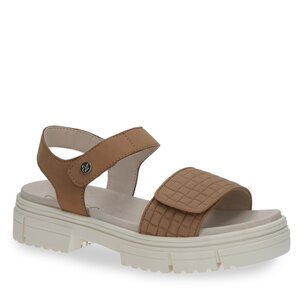 Image of Sandalen Caprice - 9-28707-20 Almond Nubuc 420
