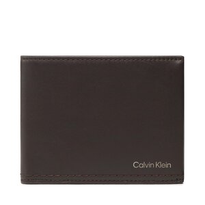 Portafoglio grande da uomo Calvin Klein - Duo Stitch Bifold 5cc W/Coin L K50K510322 GE7