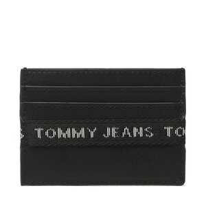 Image of Kreditkartenetui Tommy Jeans - Tjm Essential Leather Cc Holder AM0AM11219 BDS
