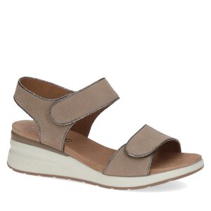 Image of Sandalen Caprice - 9-28307-20 Taupe Nubuc 334