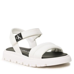 Sandali Calvin Klein Jeans - Velcro Sandal V4A2-80512-1614 White 100