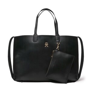 Image of Handtasche Tommy Hilfiger - Iconic Tommy Tote Solid AW0AW14182 BDS