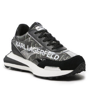 Sneakers KARL LAGERFELD - KL62928 Black Lthr Textile