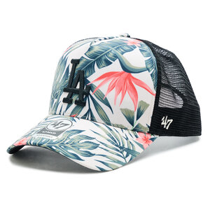 Image of Cap 47 Brand - MLB Los Angeles Dodgers Coastal Floral Mesh '47 MVP DT B-CFLMS12PTP-VQ Coastal Floral