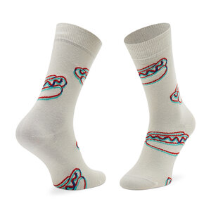 

Високі шкарпетки unisexHappy Socks, Бежевий