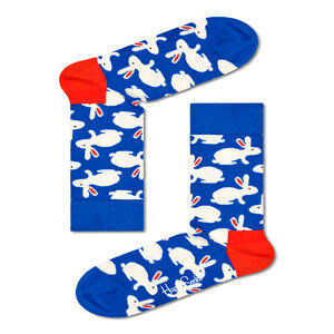 

Високі шкарпетки unisexHappy Socks, Білий;голубий